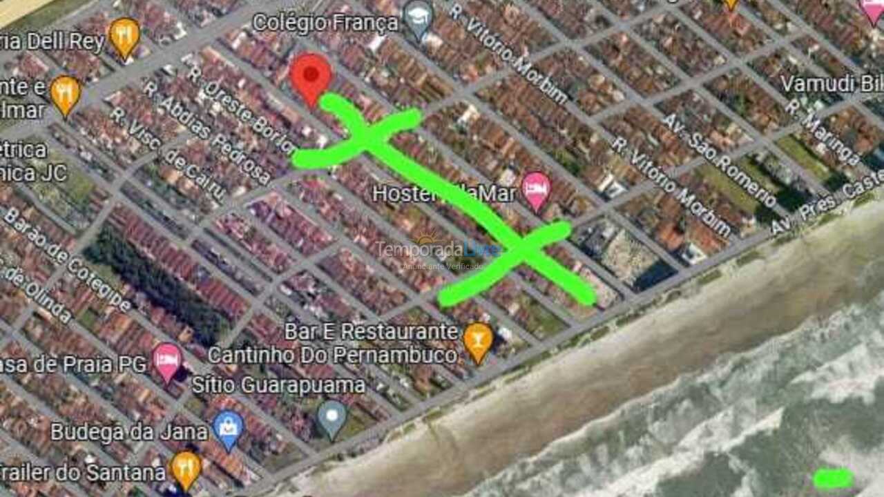 Casa para aluguel de temporada em Praia Grande (Praia do Caiçara)