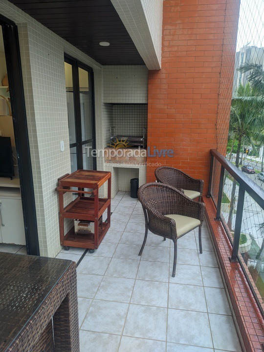 Apartamento para aluguel de temporada em Bertioga (Riviera de São Lourenço)