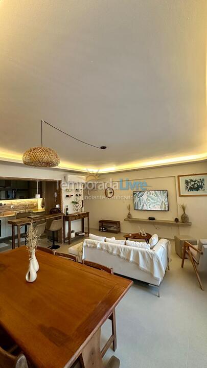 Apartamento para aluguel de temporada em Guarujá (Vila Alzira)