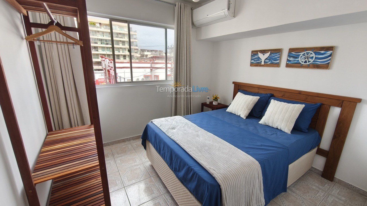 Apartamento para aluguel de temporada em Cabo Frio (Praia do Forte)