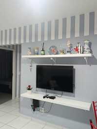 Tv 40" com aparelho tv box