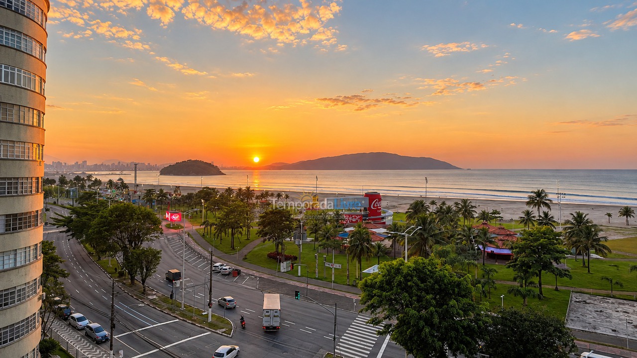 Apartamento para alquiler de vacaciones em São Vicente (Itararé)