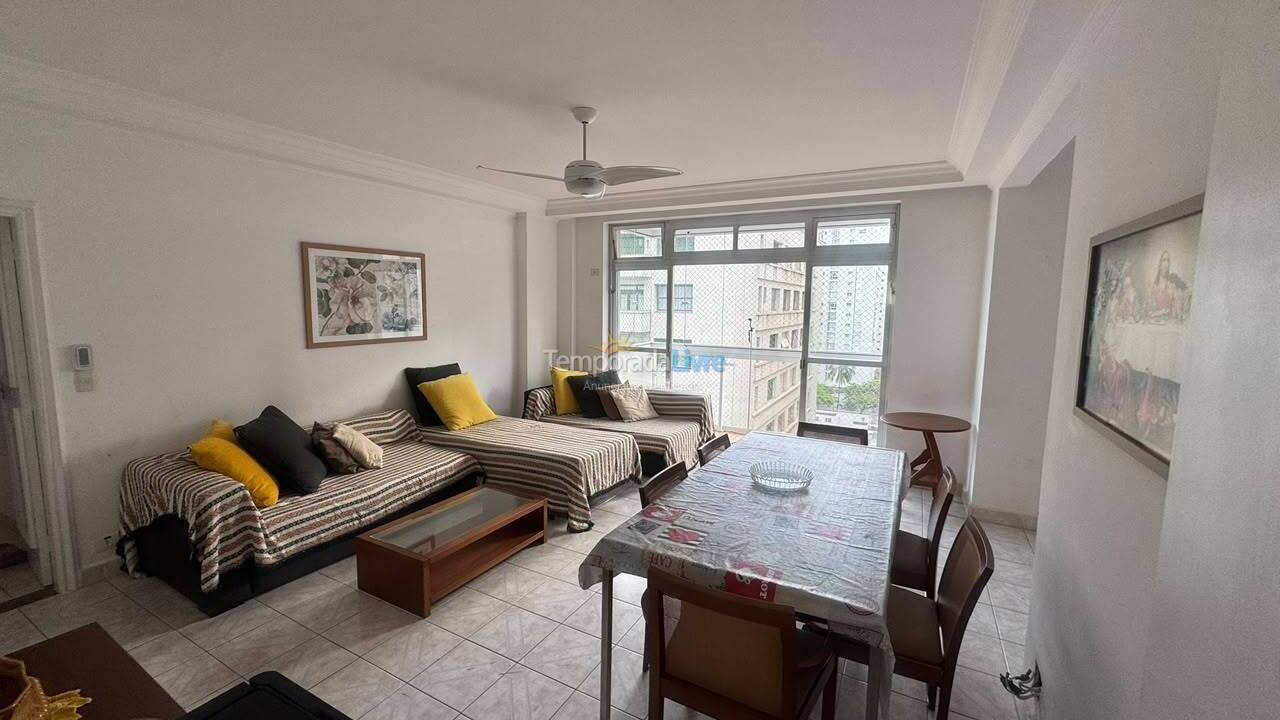 Apartamento para aluguel de temporada em Guarujá (Pitangueiras)