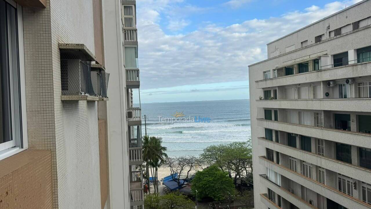 Apartamento para aluguel de temporada em Guarujá (Pitangueiras)