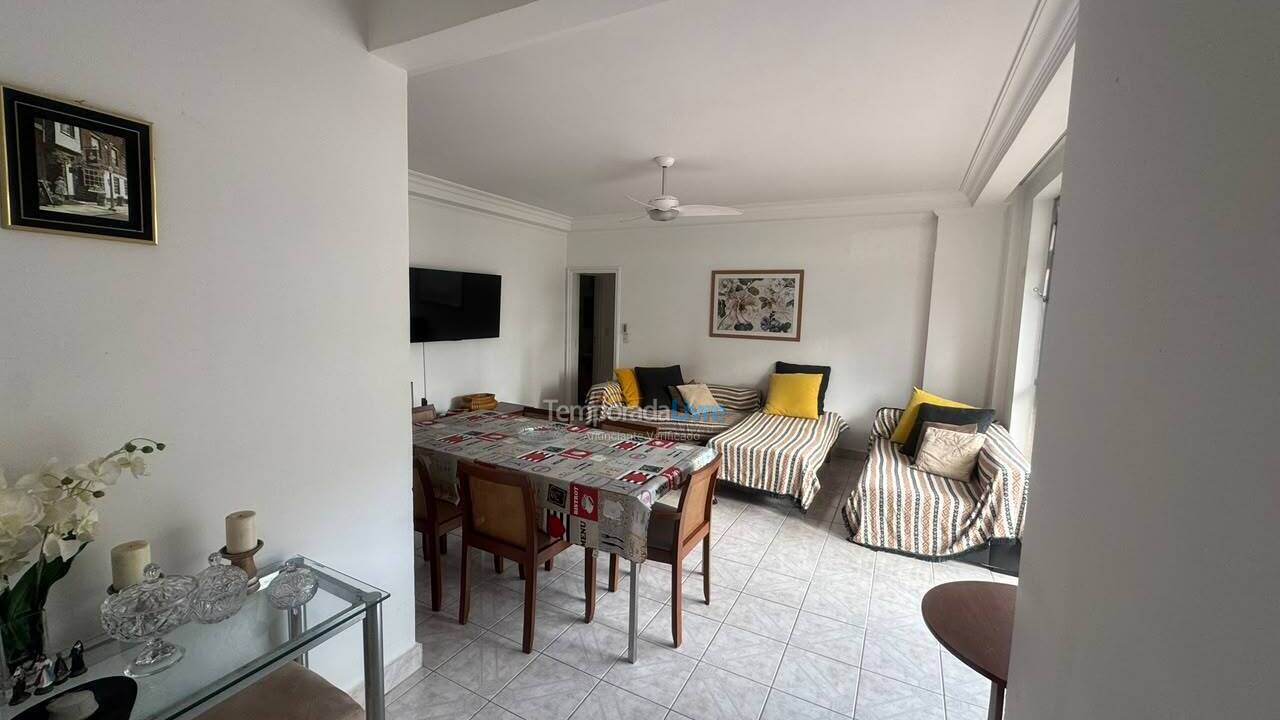 Apartamento para aluguel de temporada em Guarujá (Pitangueiras)
