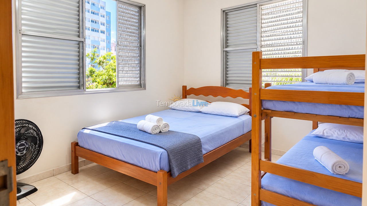 Apartment for vacation rental in São Vicente (Itararé)