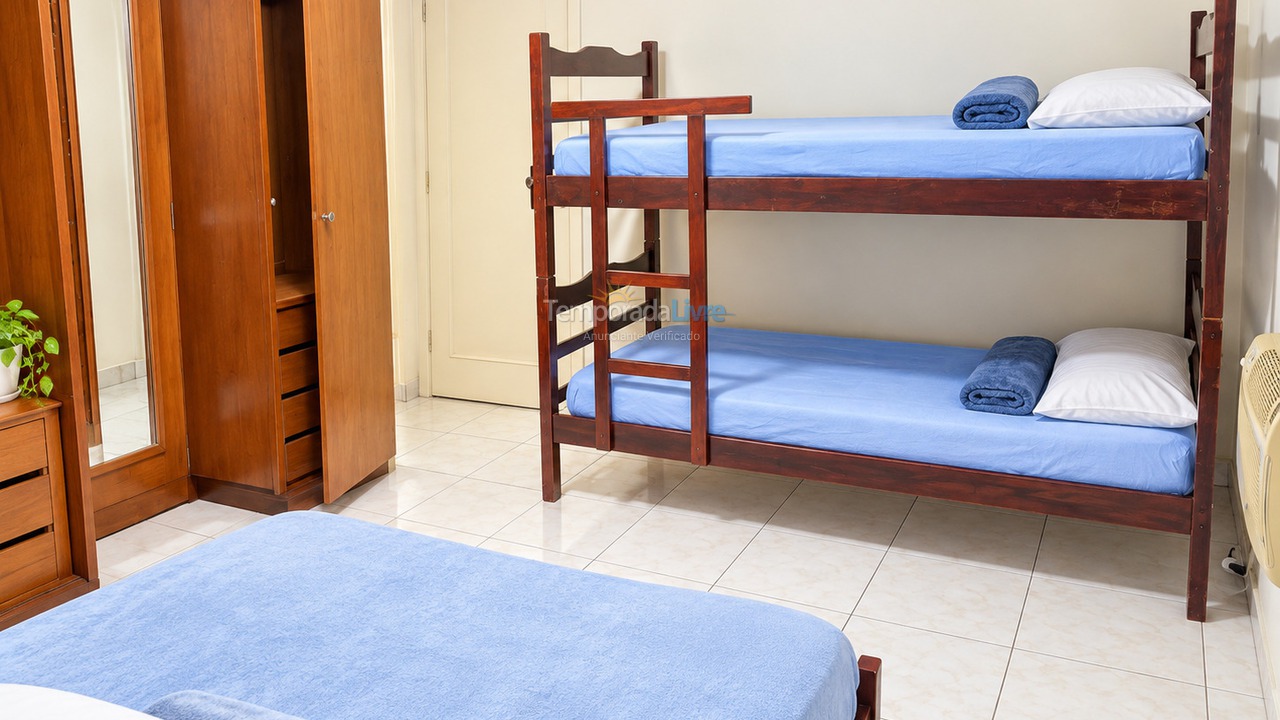 Apartment for vacation rental in São Vicente (Itararé)