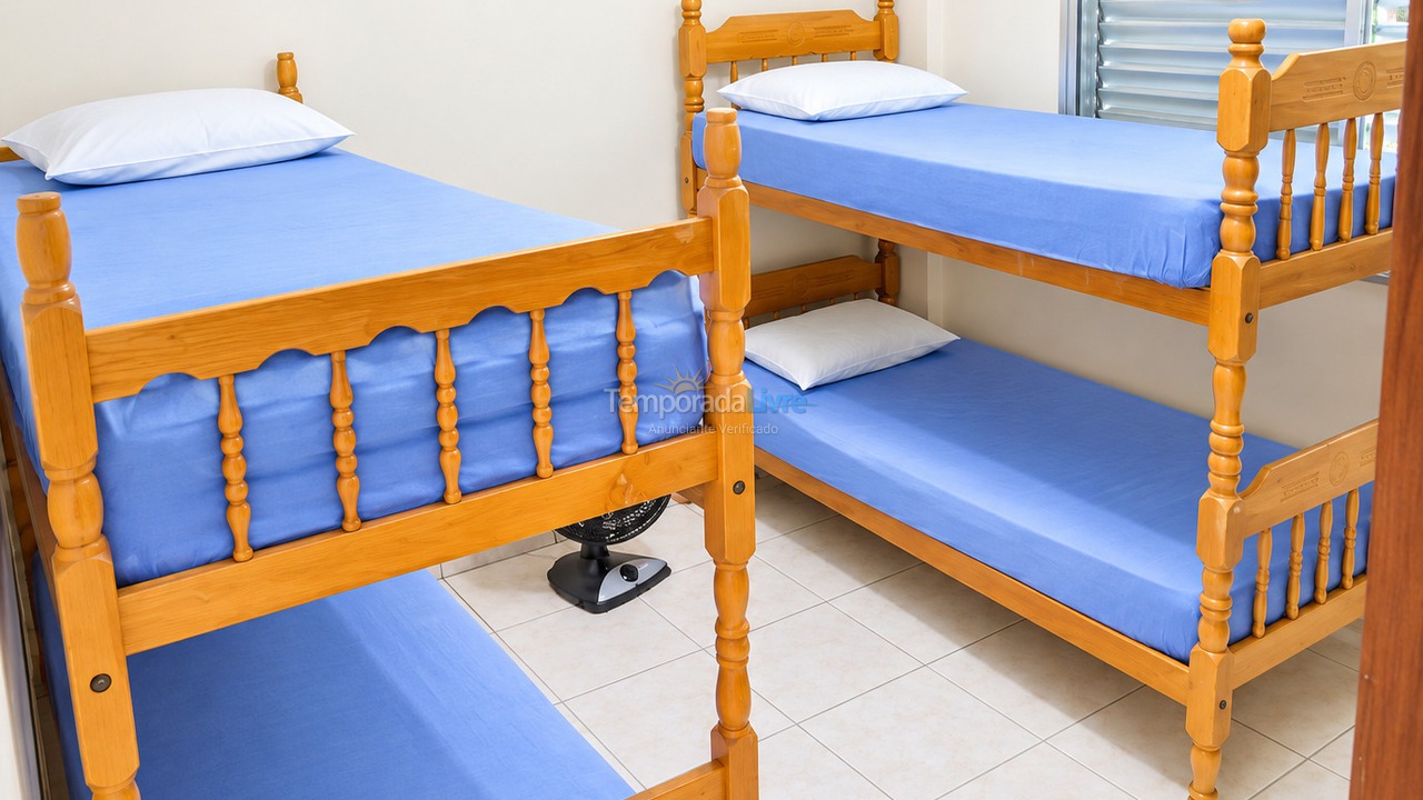 Apartment for vacation rental in São Vicente (Itararé)