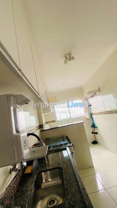 Apartamento para aluguel de temporada em Praia Grande (Vila Tupi)