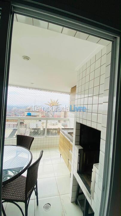 Apartamento para aluguel de temporada em Praia Grande (Vila Tupi)