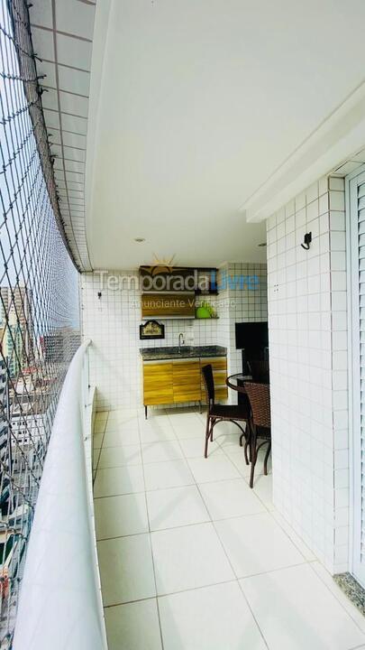 Apartamento para aluguel de temporada em Praia Grande (Vila Tupi)