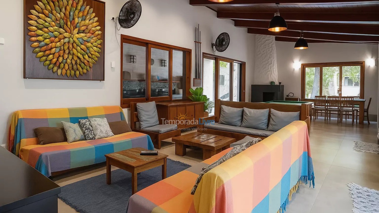 House for vacation rental in Ubatuba (Praia de Itamambuca)