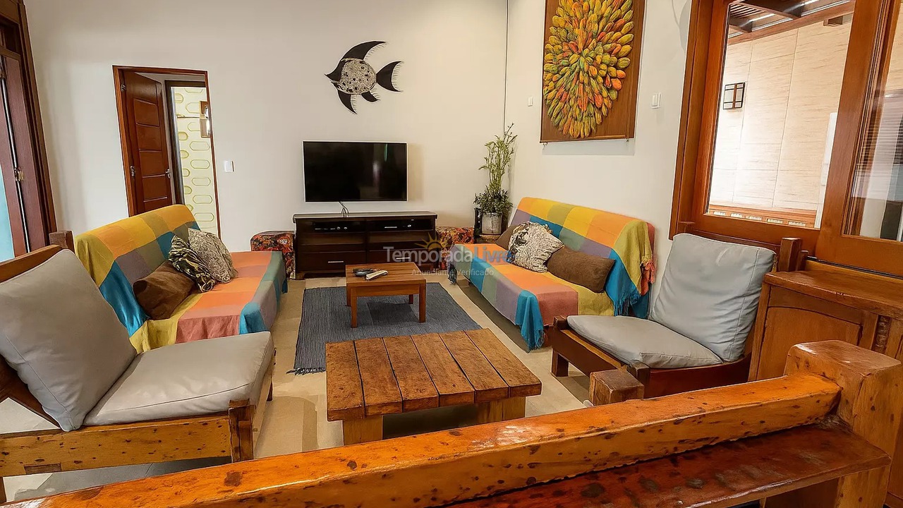 House for vacation rental in Ubatuba (Praia de Itamambuca)