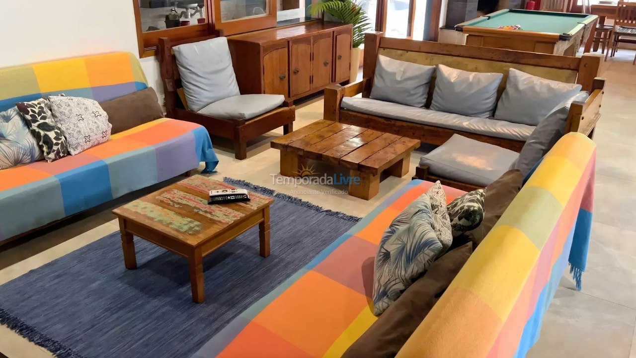 House for vacation rental in Ubatuba (Praia de Itamambuca)