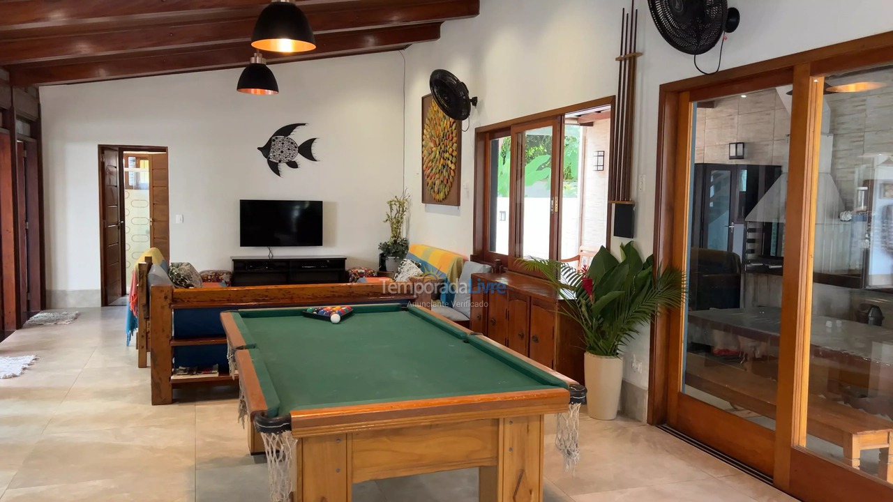 House for vacation rental in Ubatuba (Praia de Itamambuca)