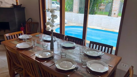 Alegria House | Most complete house in Itamambuca | 5 bedrooms with AC | 3min from the beach | Check in and enjoy your vacation, we have everything you need!