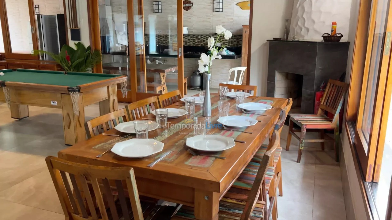 House for vacation rental in Ubatuba (Praia de Itamambuca)