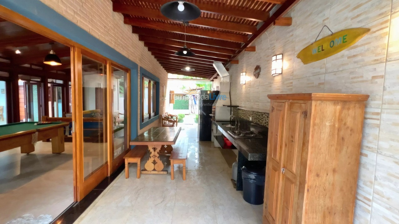 House for vacation rental in Ubatuba (Praia de Itamambuca)