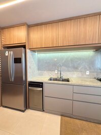 TEMPORADA | Apartamento de Alto Padrão | Rooftop e Piscina | Jurerê