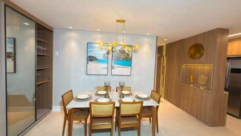 TEMPORADA | Apartamento de Alto Padrão | Rooftop e Piscina | Jurerê