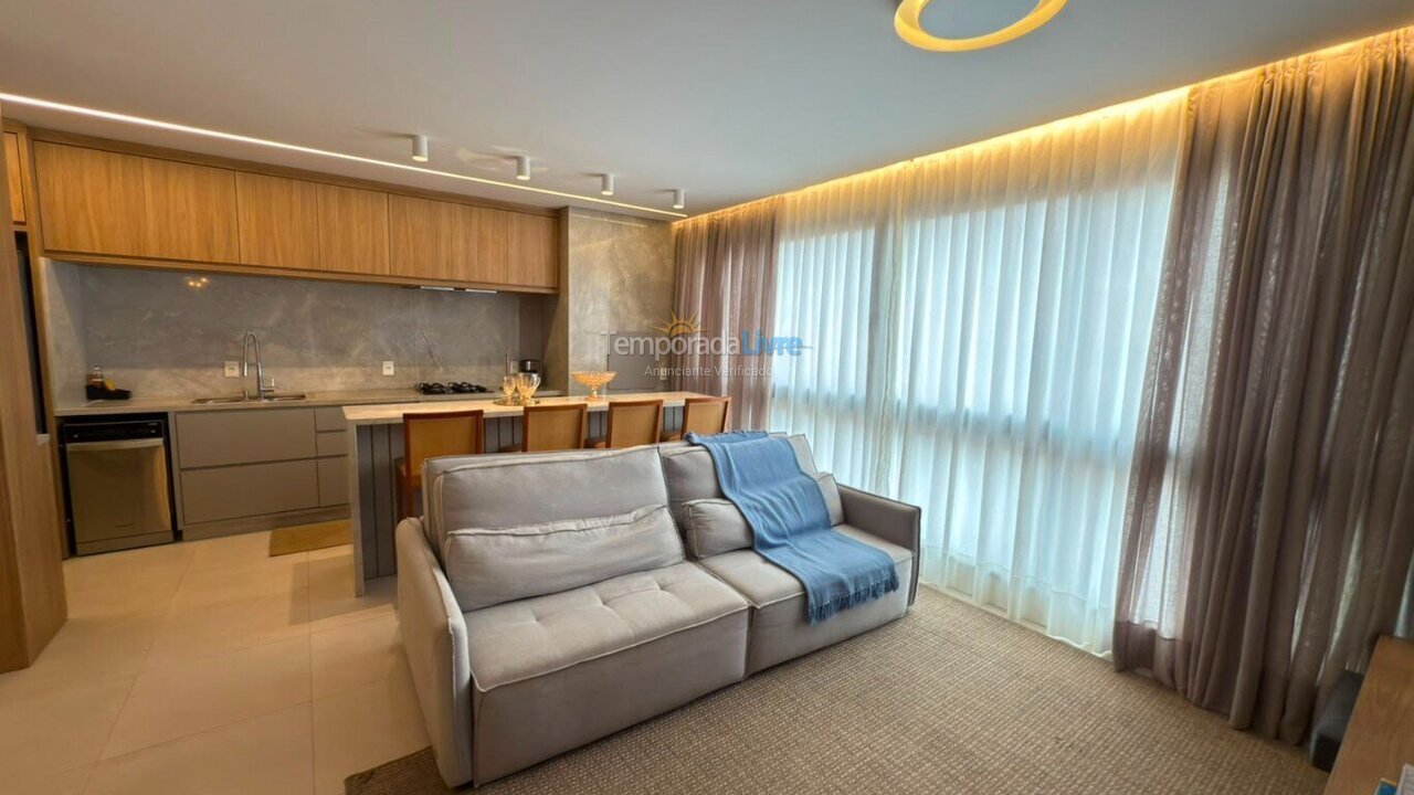 Apartamento para aluguel de temporada em Florianopolis (Jurerê)