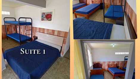 Country house in Cotia with swimming pools, soccer field and event space.