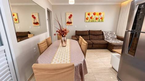 Beautiful Apartment for 8 people 100 meters from the beach of Canto Grande