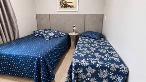 Beautiful Apartment for 8 people 100 meters from the beach of Canto Grande