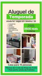 House for rent in Cabo Frio - Praia do Forte