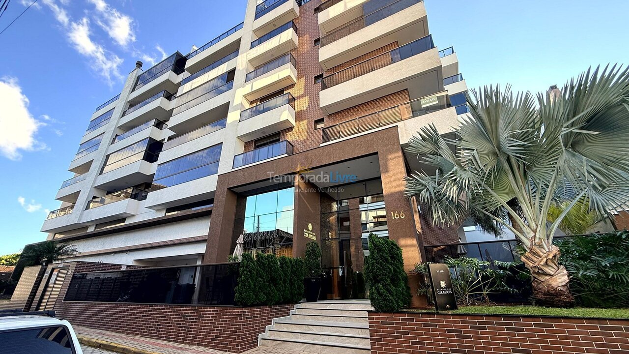 Apartment for vacation rental in Bombinhas (Praia de Bombas)