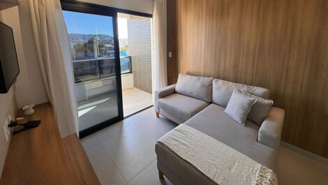 Apartamento/2 suites/piscina/en medio de las playas de Canto Grande