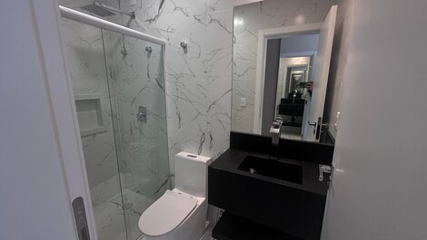 New apartment/2 suites with pool/Canto Grande