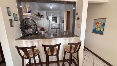 058- Apartment 50m from Bombas Beach, Balcony, BBQ