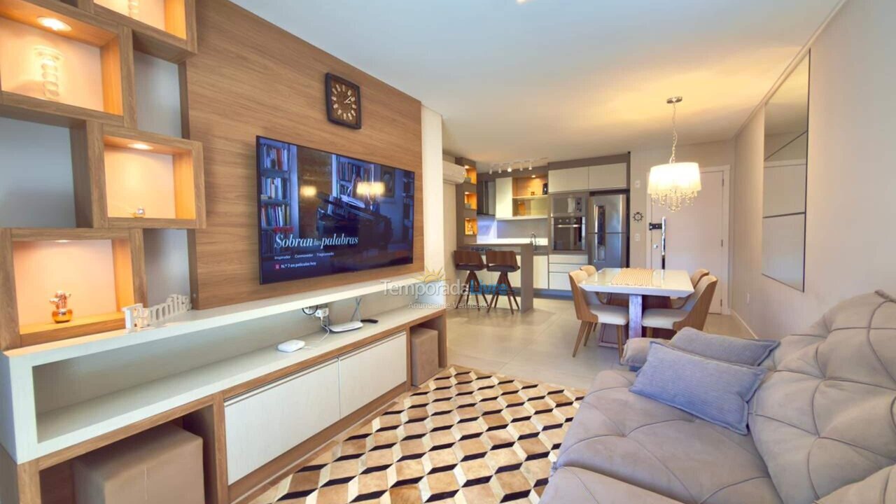 Apartamento para alquiler de vacaciones em Bombinhas (Praia de Bombas)
