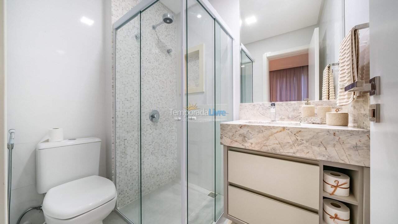 Apartment for vacation rental in Bombinhas (Canto Grande)