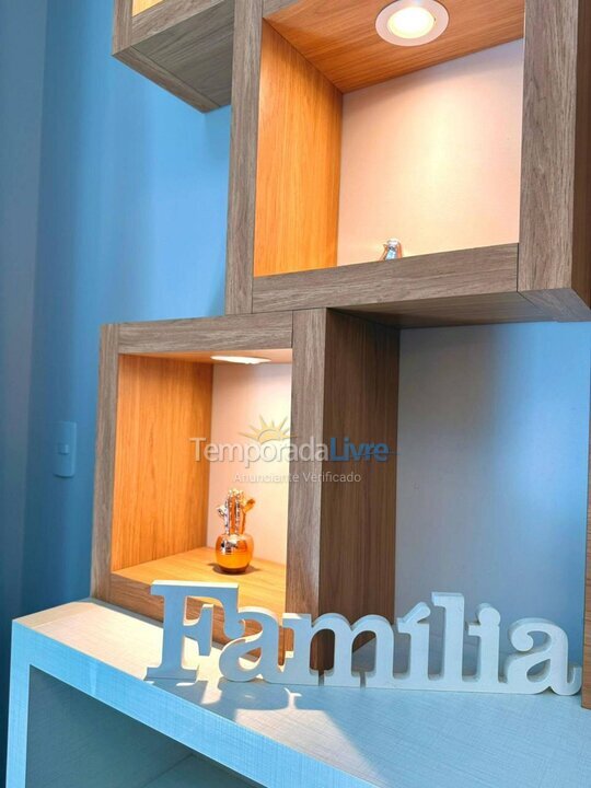 Apartamento para alquiler de vacaciones em Bombinhas (Praia de Bombas)
