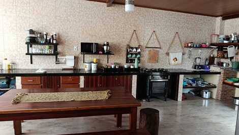 Cozinha rústica 