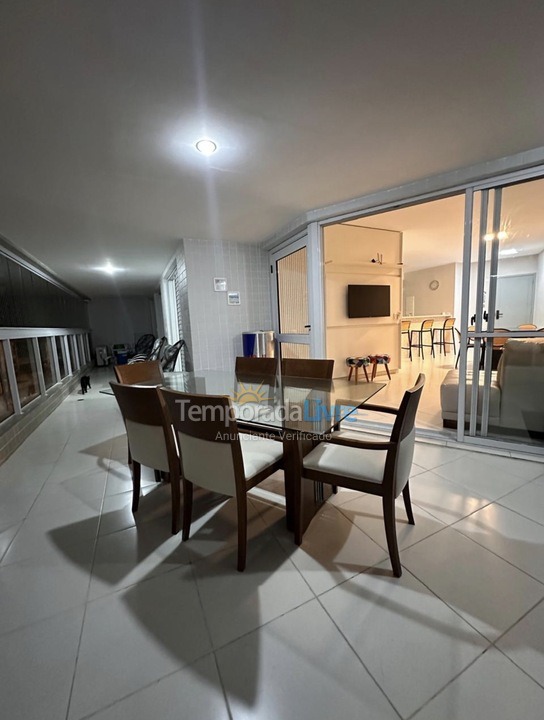 Apartamento para aluguel de temporada em Bertioga (Riviera de São Lourenço)