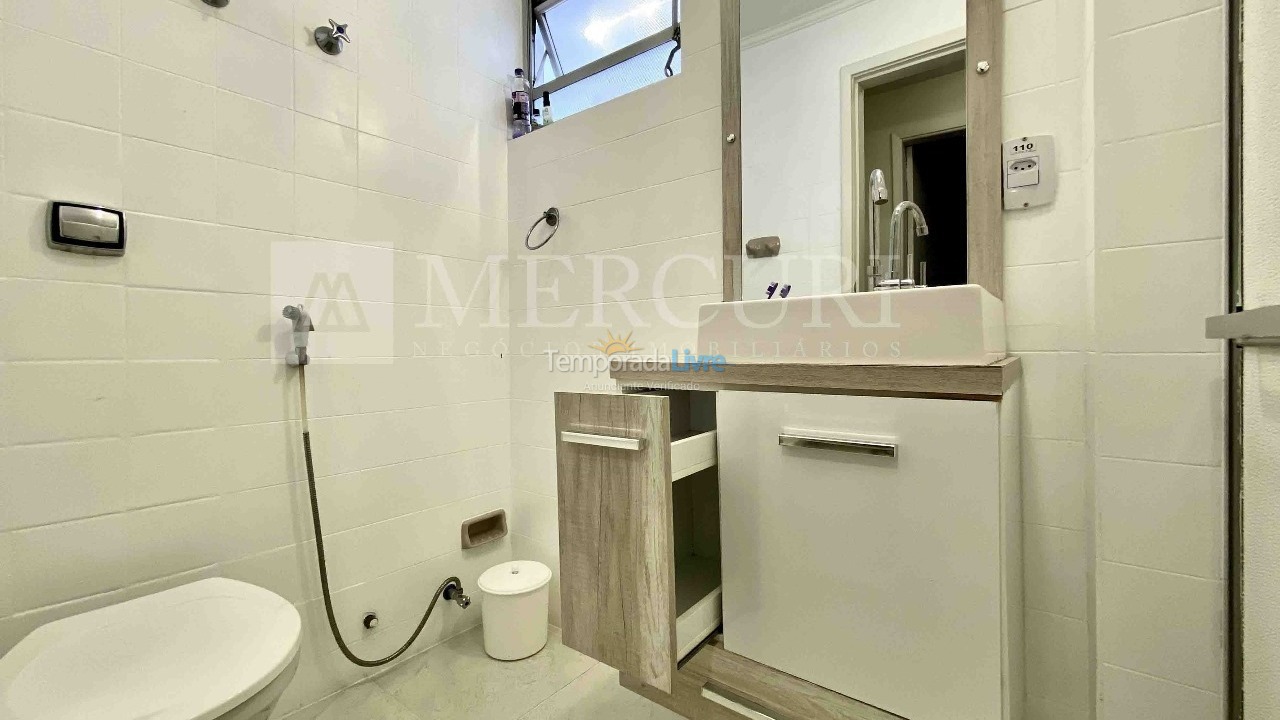 Apartamento para aluguel de temporada em Guarujá (Enseada)