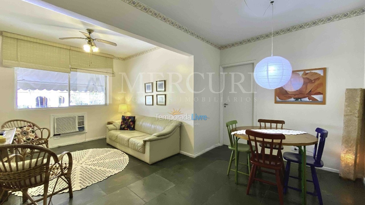 Apartamento para aluguel de temporada em Guarujá (Enseada)