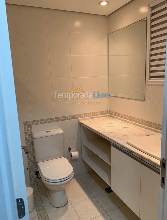 Apartamento para alquiler de vacaciones em Bertioga (Riviera de São Lourenço)
