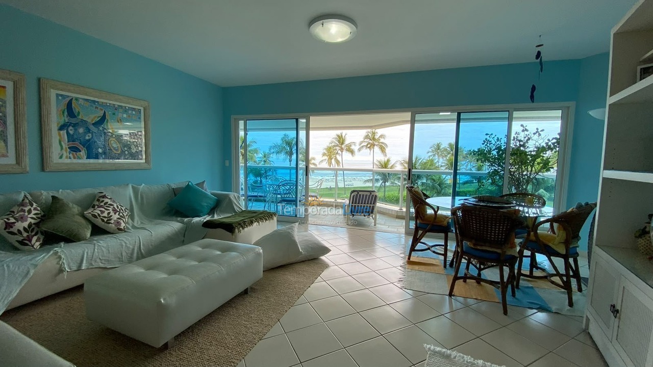 Apartamento para aluguel de temporada em Bertioga (Riviera de São Lourenço)