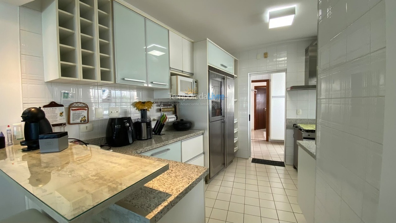 Apartamento para aluguel de temporada em Bertioga (Riviera de São Lourenço)