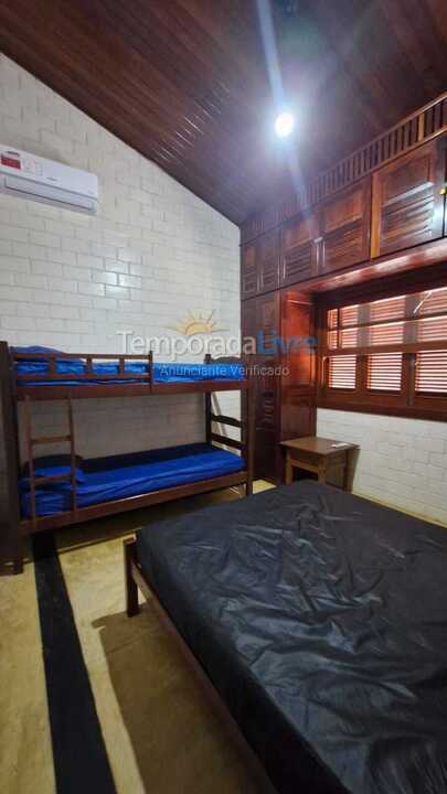 Casa para alquiler de vacaciones em Ubatuba (Praia do Tenório)