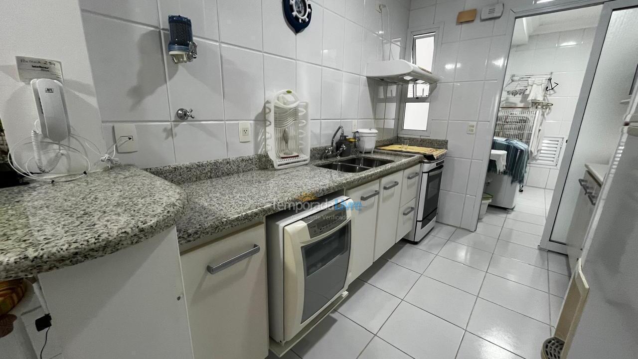 Apartamento para aluguel de temporada em Bertioga (Riviera de São Lourenço)