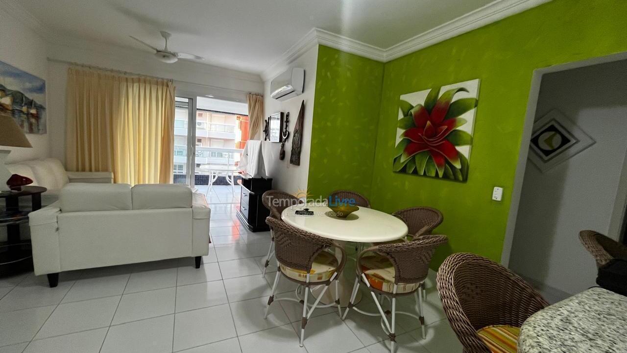 Apartamento para aluguel de temporada em Bertioga (Riviera de São Lourenço)