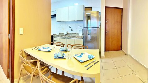 LT804 | Apartamento de 1 dormitorio con salón y balcón, a 200 m de la playa de Jatiúca