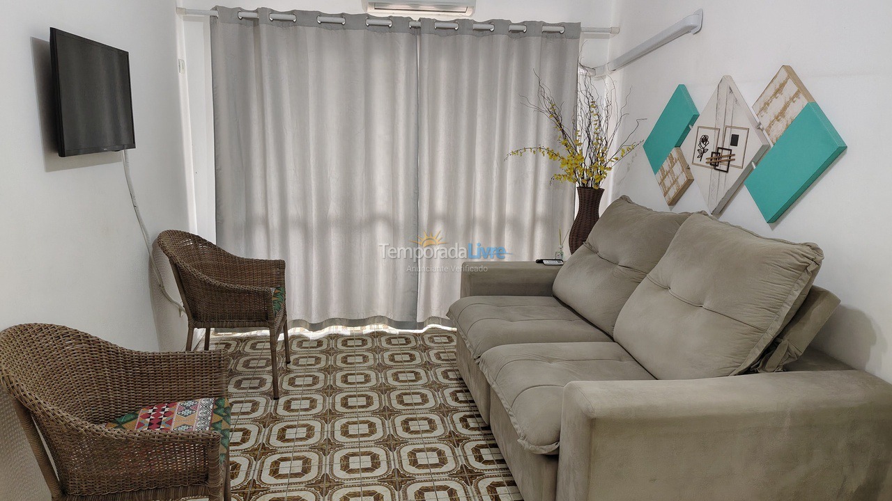 Apartment for vacation rental in Guarujá (Pitangueiras)