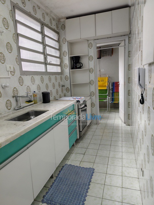 Apartment for vacation rental in Guarujá (Pitangueiras)