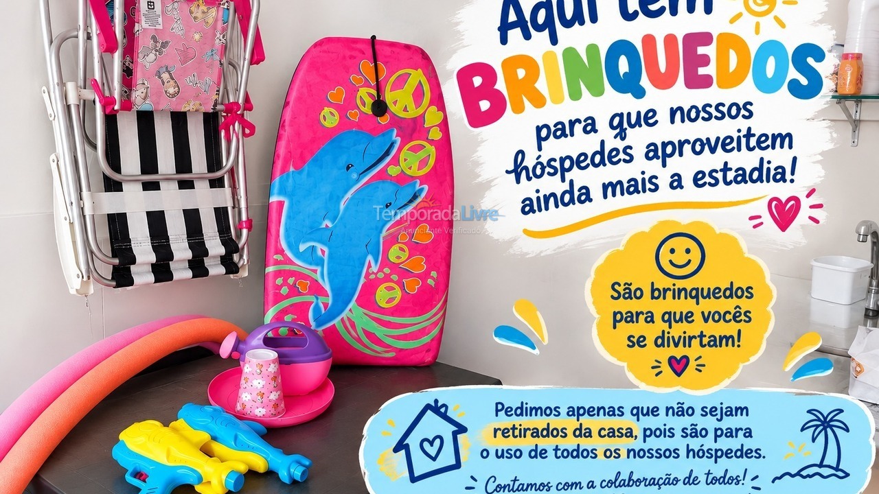 Casa para alquiler de vacaciones em Itanhaém (Cibratel II)